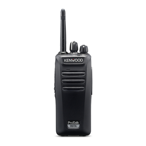 Kenwood ProTalk TK-3401D Quick reference guide