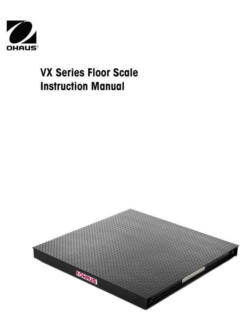 OHAUS VX Series User manual