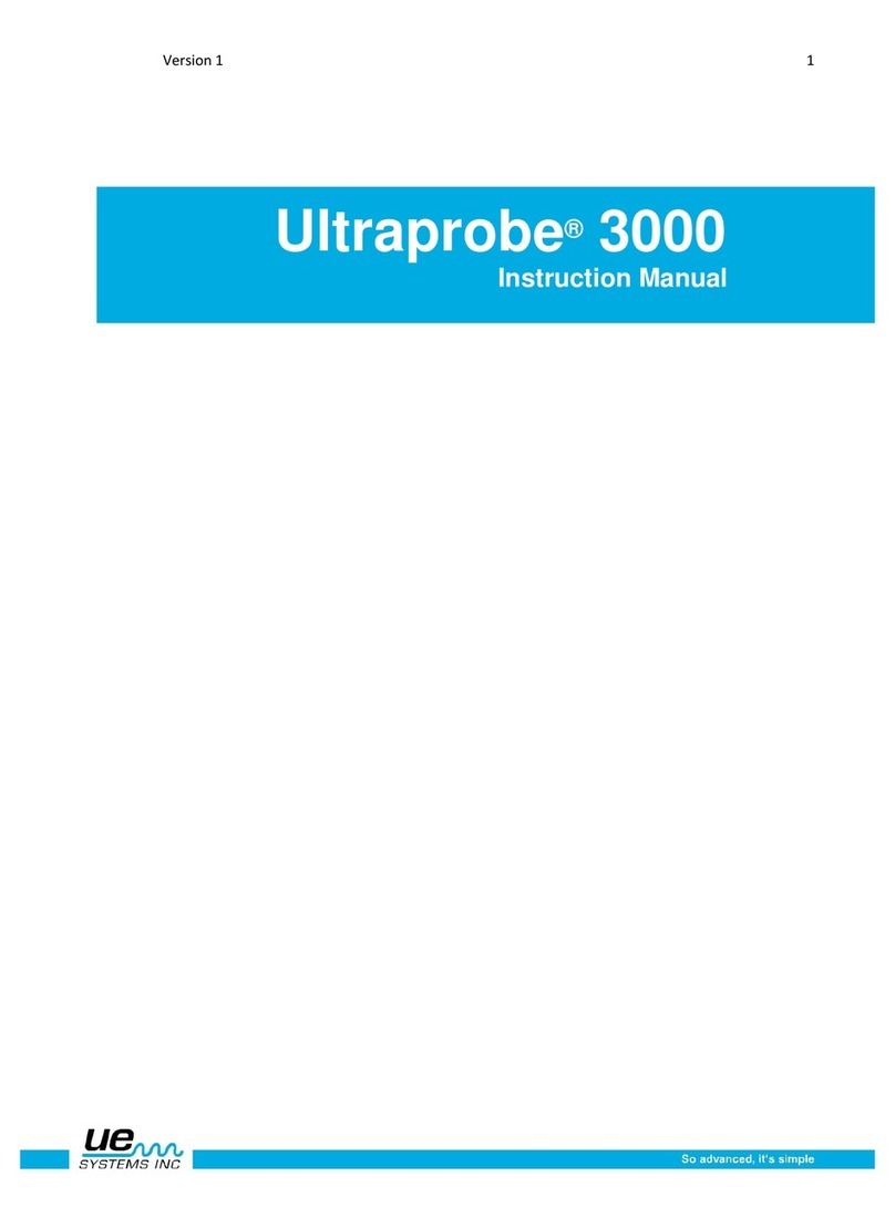 UE Systems Ultraprobe 3000 instruction manual