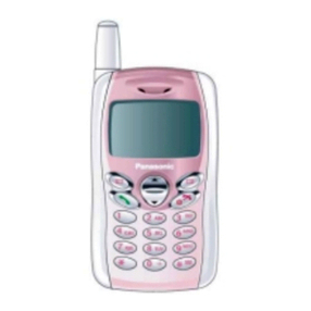 Panasonic EBGD55 - MINI CELLPHONE Service manual