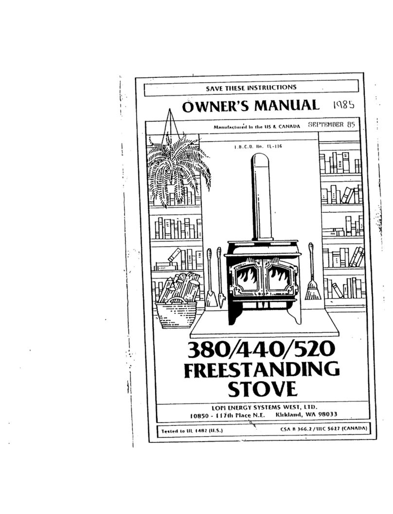 Lopi 380 owner's manual