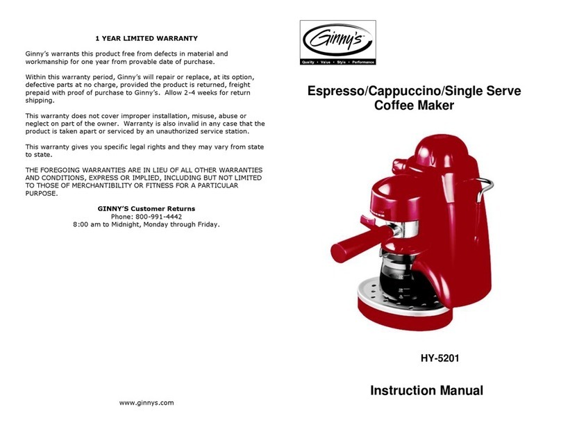 Ginnys HY-5201 User manual