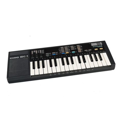 Casio Realistic Concertmate 500 User manual Casio Realistic Concertmate 500 User manual