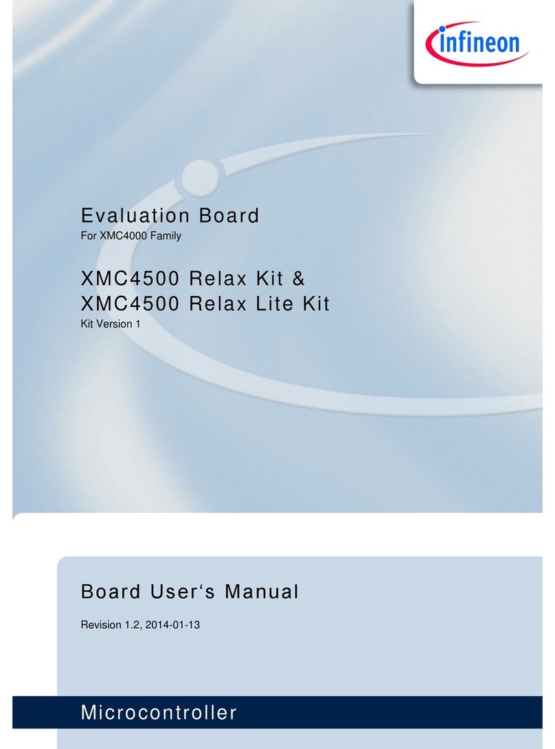 Infineon Technologies XMC4500 Relax kit user manual