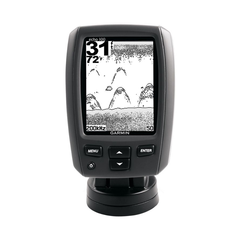 Garmin Echo 100 owner's manual