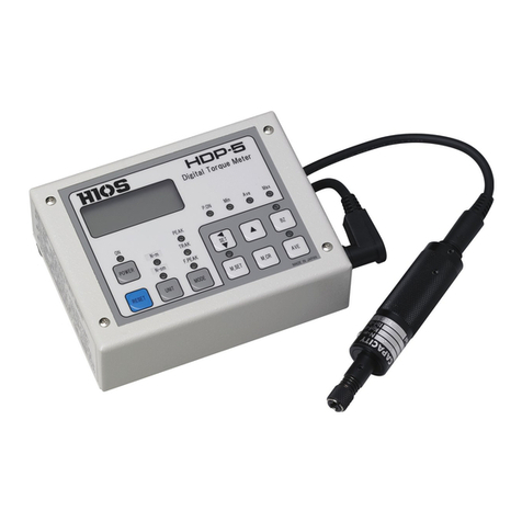 HIOS HDP-50 Operation manual