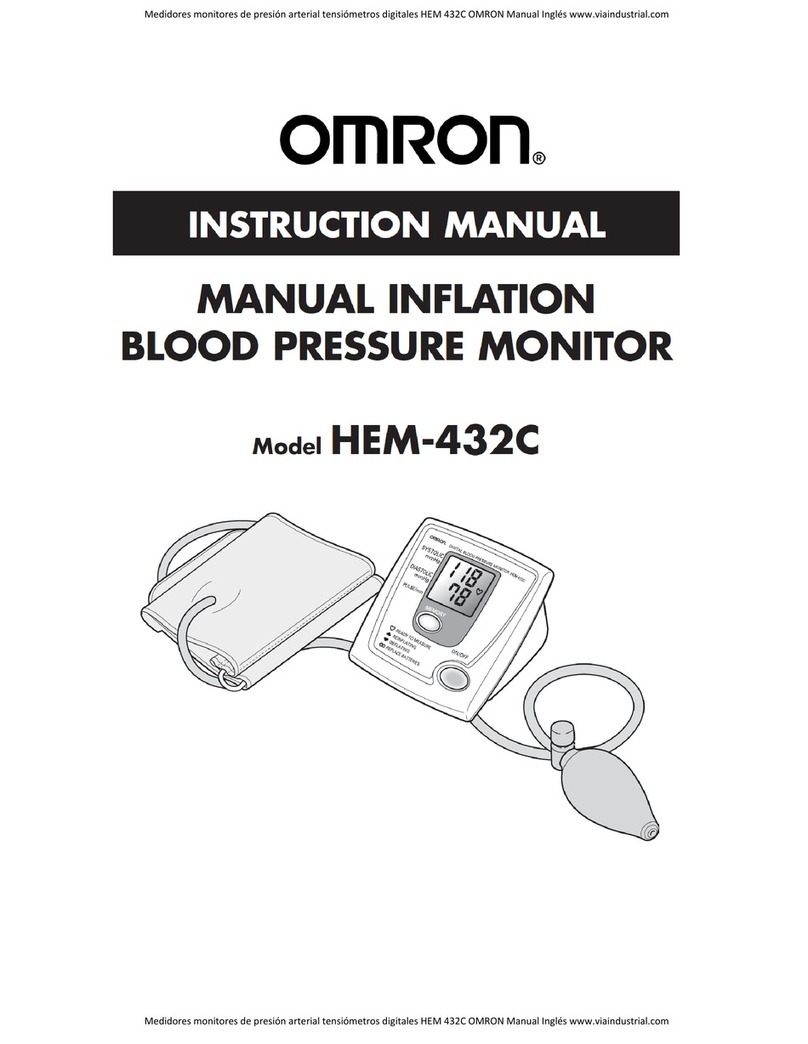 Omron HEM-432C Series User manual