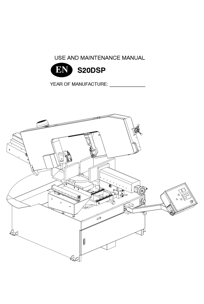 Hyd-Mech S20DSP Use and maintenance manual