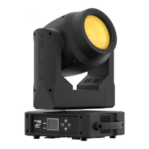ProLights jetbeam-2 user manual