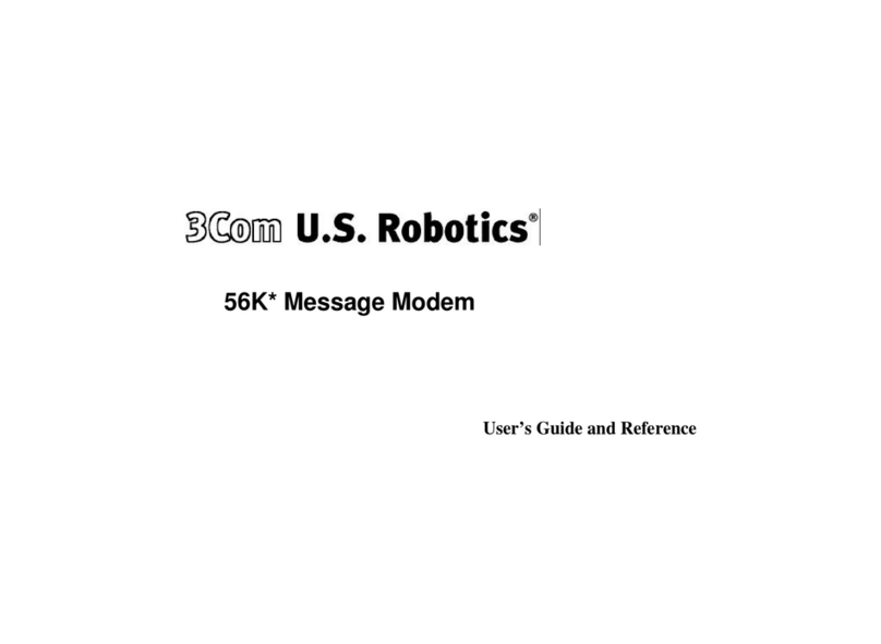 3Com U.S. Robotics 56K Voice User manual 3Com U.S. Robotics 56K Voice User manual