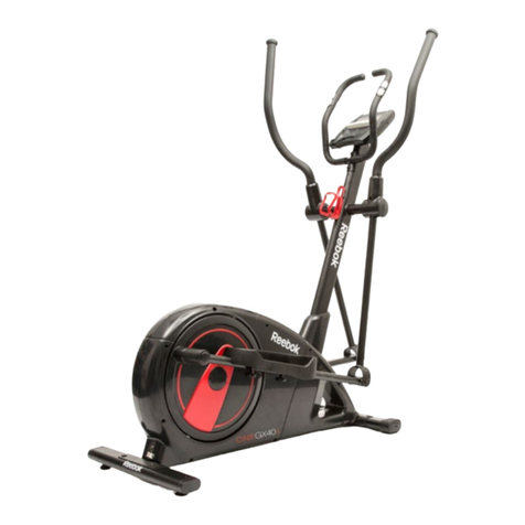 Reebok GX40s ELLIPTICAL User manual