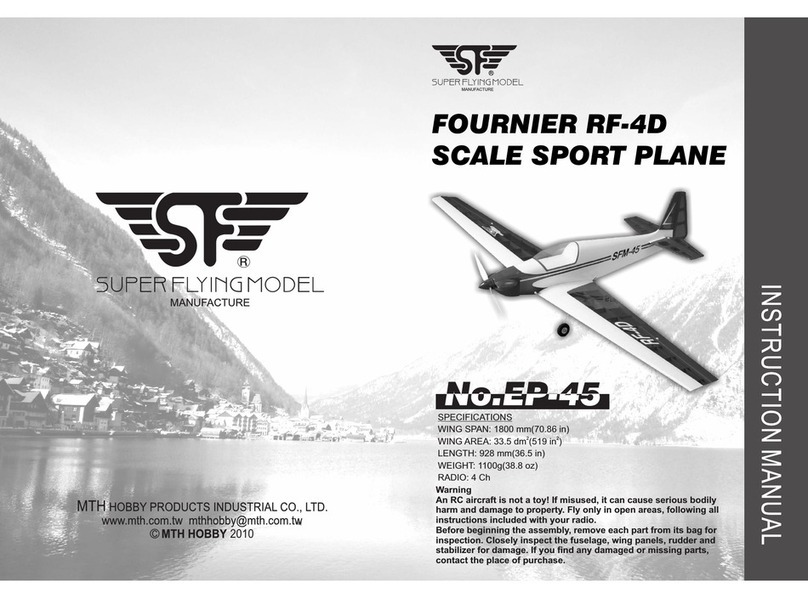 Super Flying Model Fournier RF-4D instruction manual