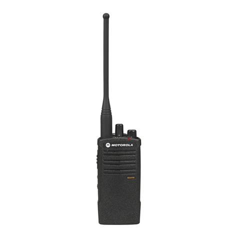 Motorola RDX SERIES User manual