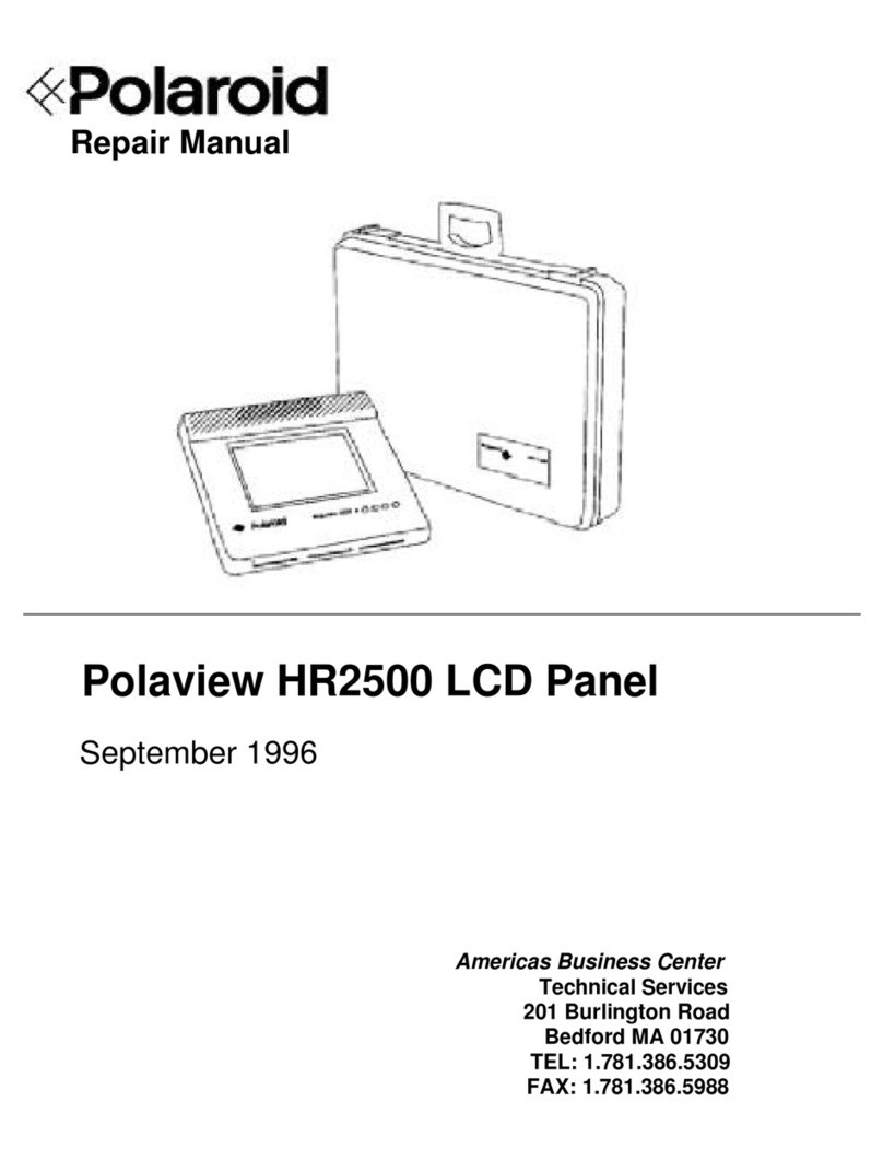 Polaroid Polaview HR2500 Operating instructions