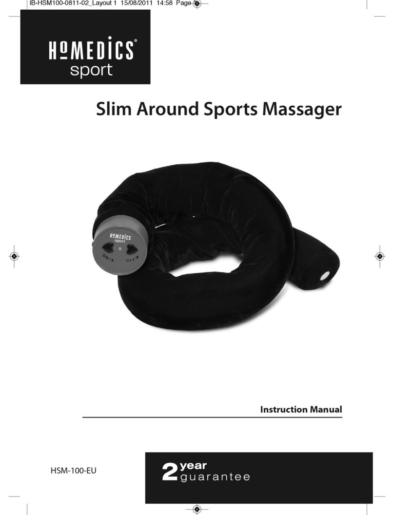 HoMedics HSM-100-EU instruction manual