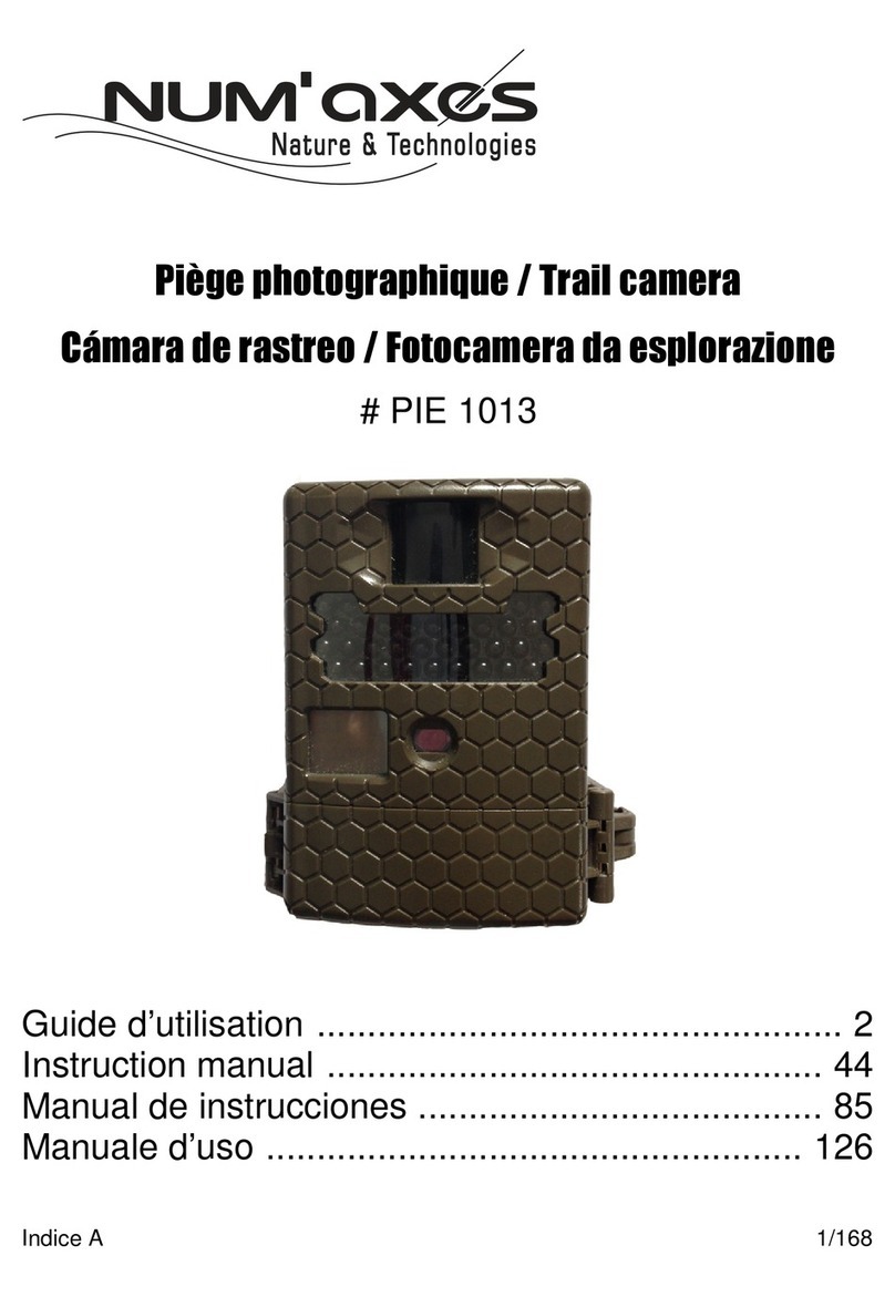Num'axes PIE 1013 User manual