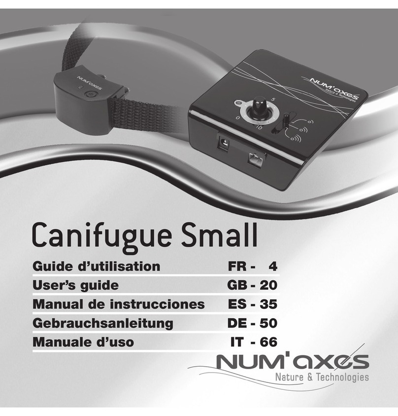 Num'axes Canifugue Small User manual