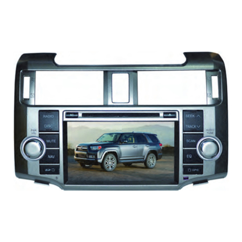 Rosen DS-TY10A0 Toyota 4-Runner User manual
