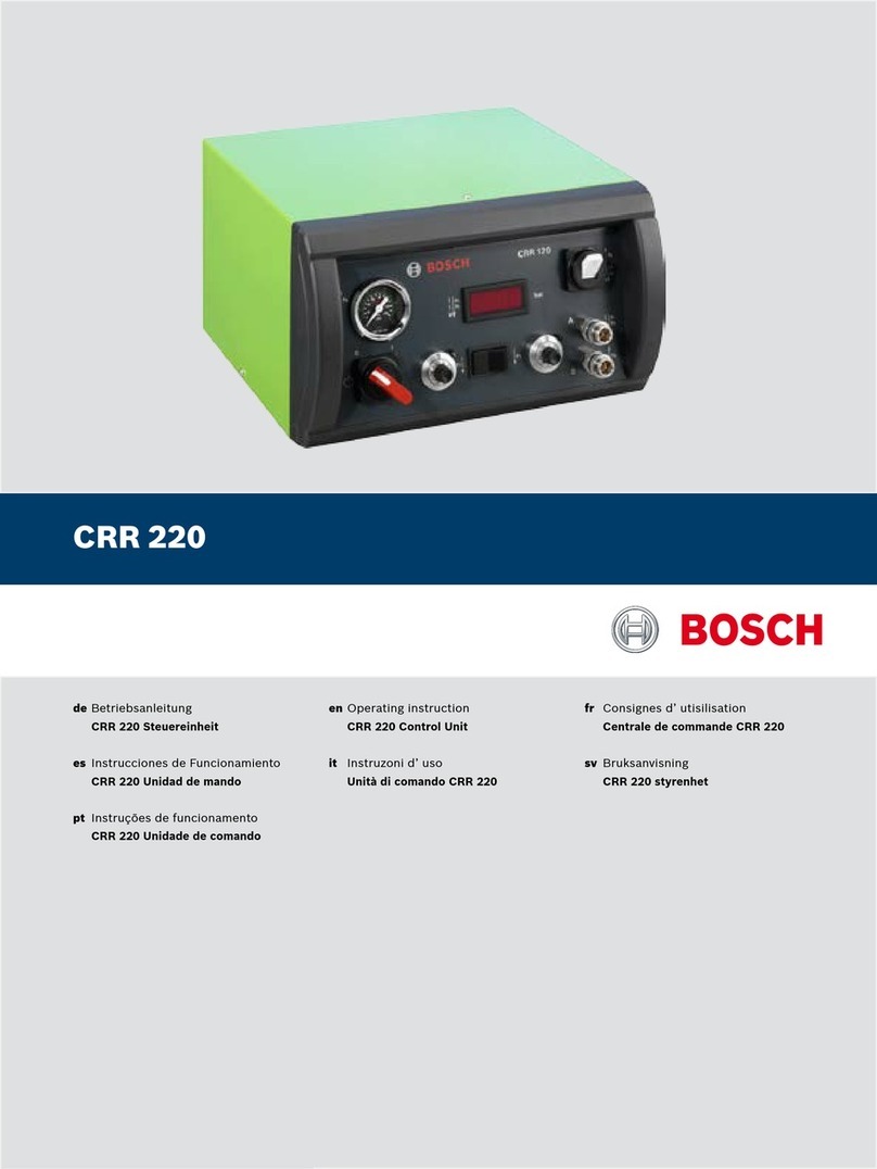 Bosch CRR 220 User manual Bosch CRR 220 User manual