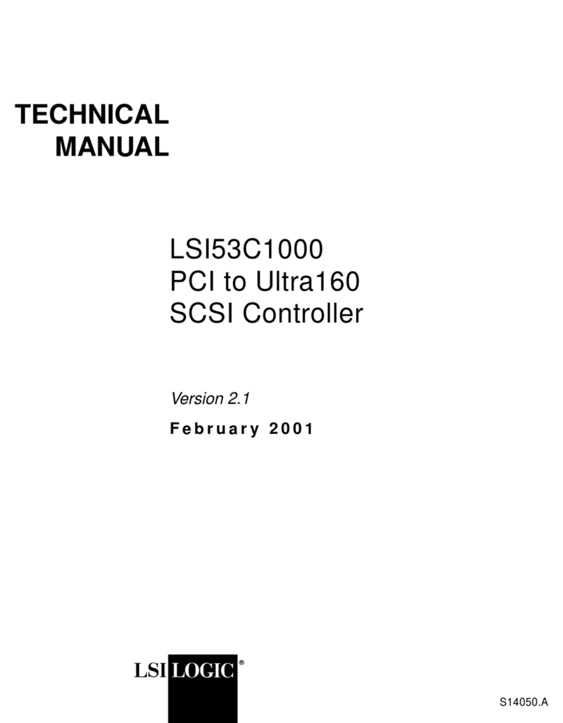 LSI LSI53C1000 User manual
