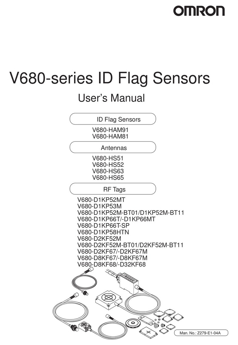 Omron V680-HAM91 User manual