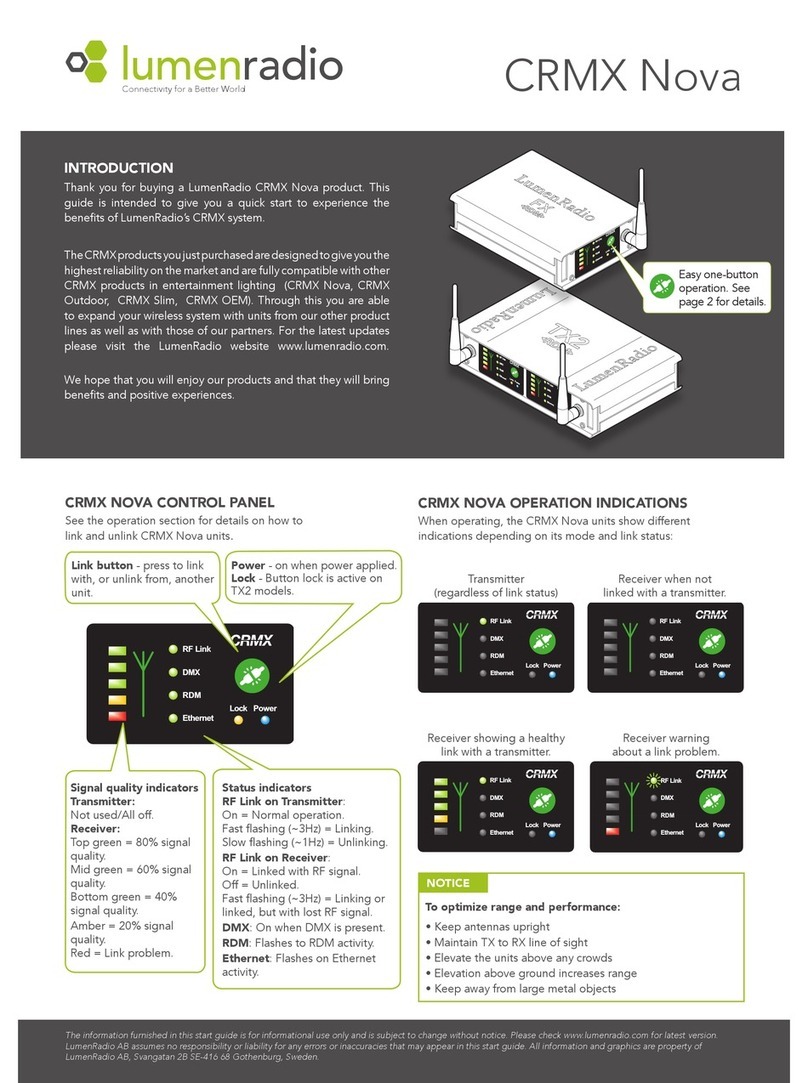 LumenRadio CRMX Nova user guide
