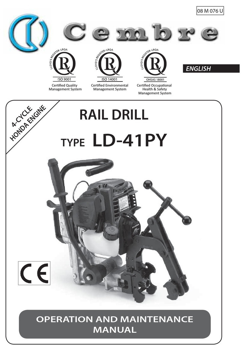 Cembre LD-41PY Operation and maintenance manual