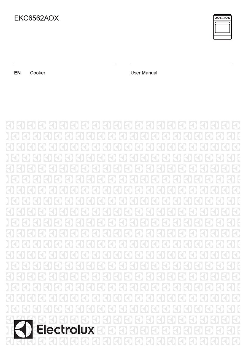 Electrolux EKC6562AOX User manual