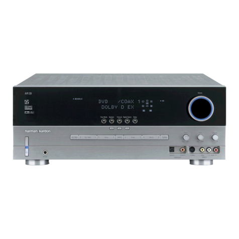 Harman Kardon AVR 230 User manual