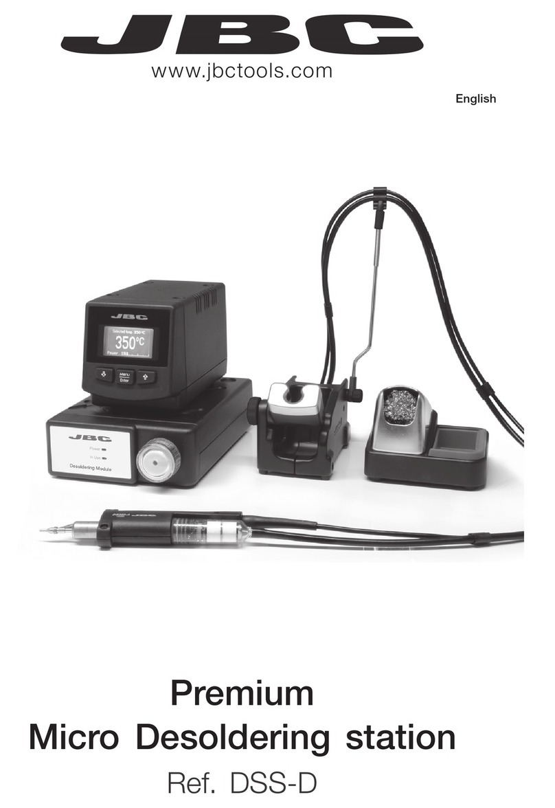 jbc DSS-D User manual