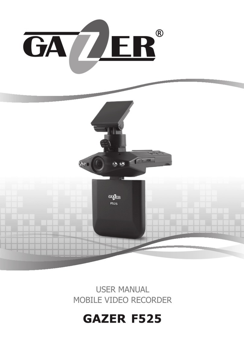 Gazer F525 User manual