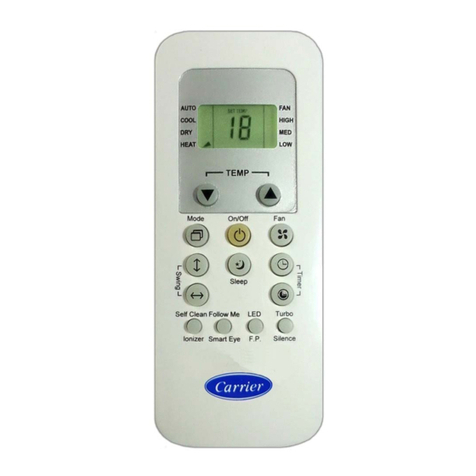 Carrier 42QHF025 User manual