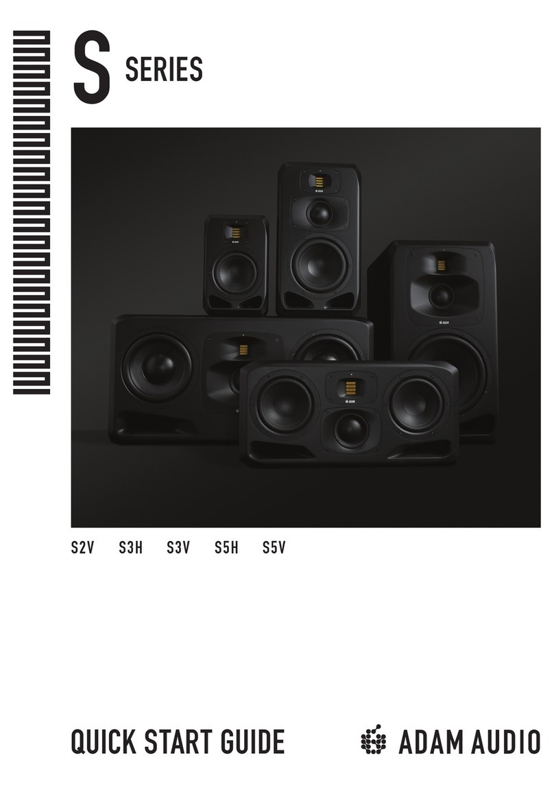 Adam S2V User manual