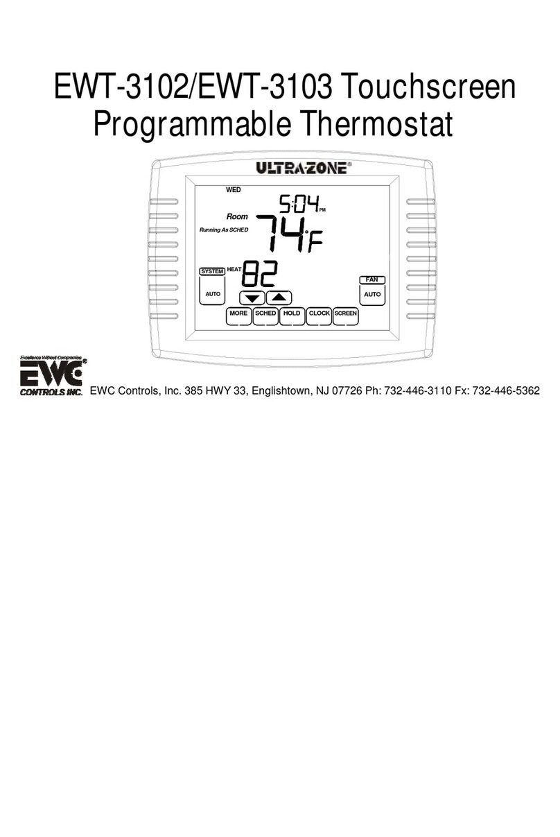 EWC Controls EWT-3102 User manual