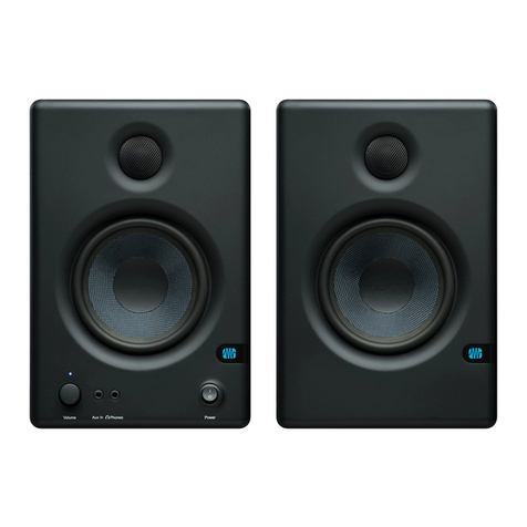 PRESONUS ERIS SERIES E4.5 User manual