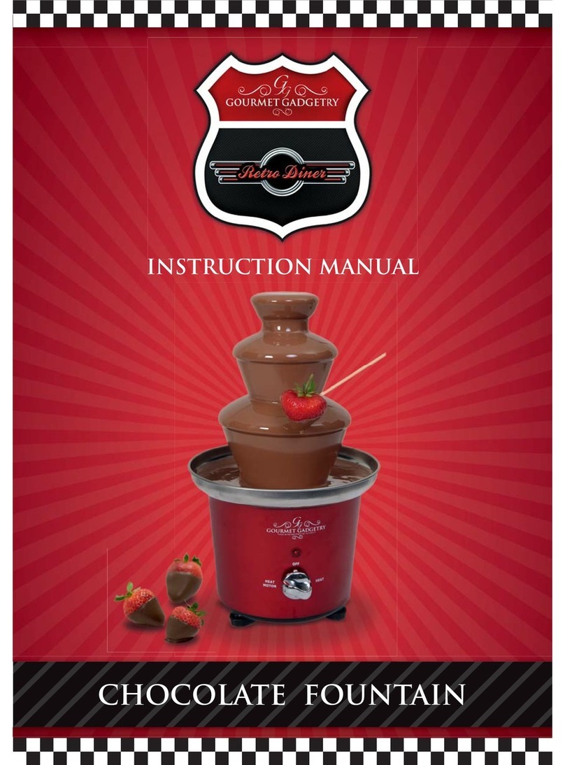 Gourmet Gadgetry Retro Diner instruction manual Gourmet Gadgetry Retro Diner instruction manual