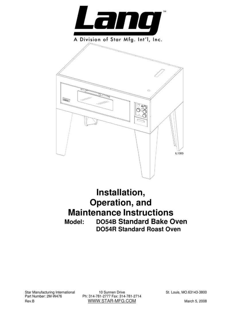 Lang DO54B Manual