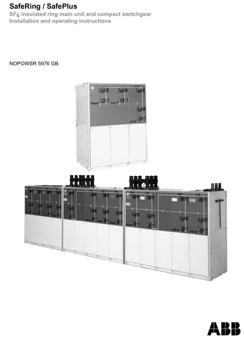 ABB SafeRing User manual