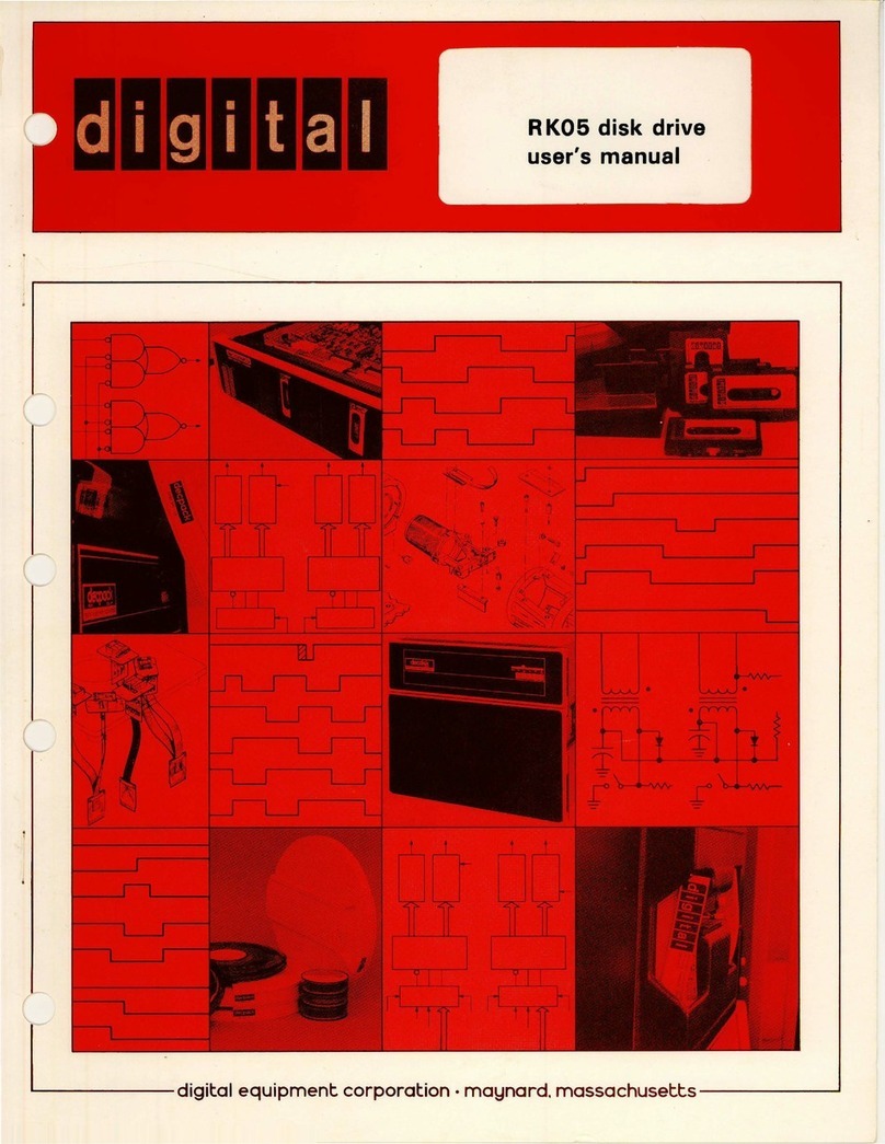DEC RK05 User manual