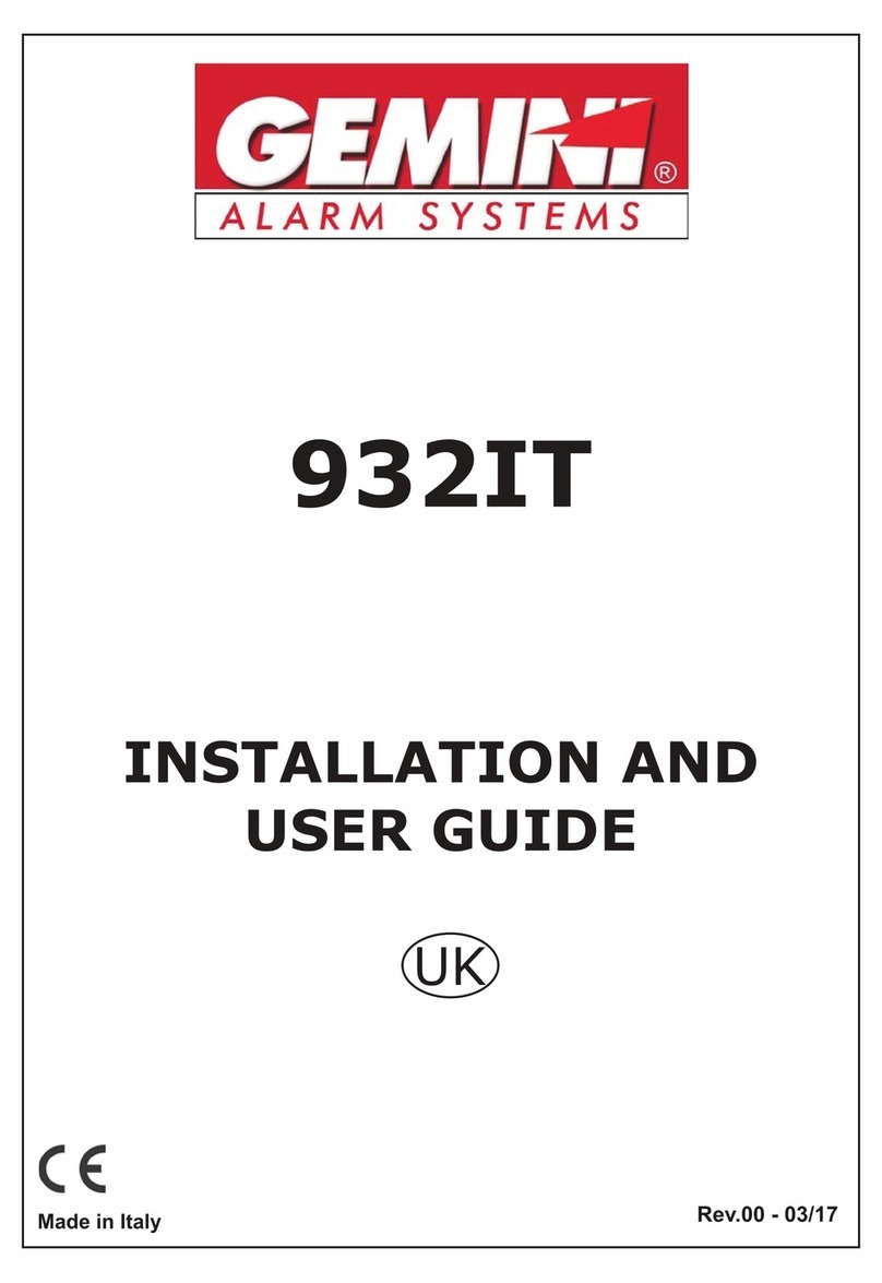 Gemini 932IT User manual