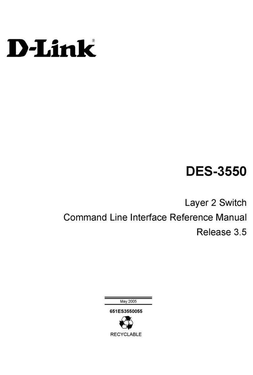 D-Link DES-3550 User manual D-Link DES-3550 User manual