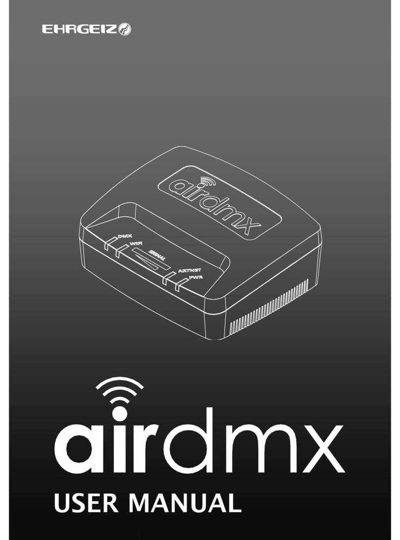 Ehrgeiz airDMX user manual