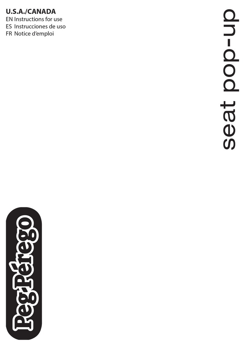 Peg-Perego SEAT POP-UP User manual