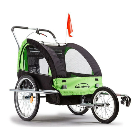 TAG-ALONG CHILD BICYCLE TRAILER AND JOGGER user manual