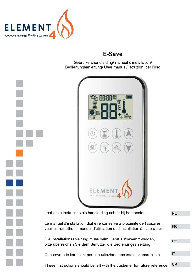 Element4 E-Save user manual