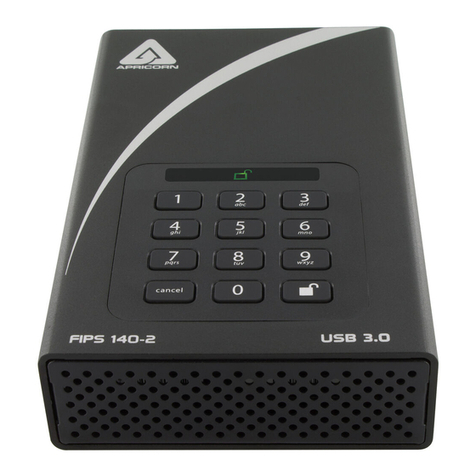 Apricorn Aegis Padlock DT FIPS User manual Apricorn Aegis Padlock DT FIPS User manual