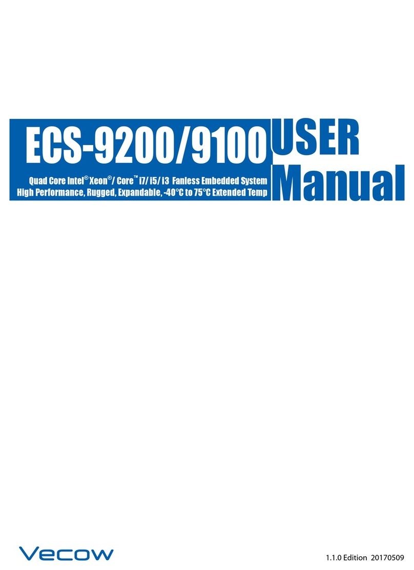 Vecow ECS-9210 user manual