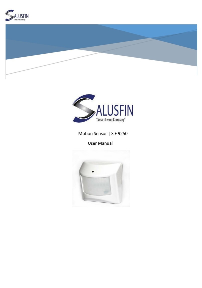 Salusfin S F 9250 user manual