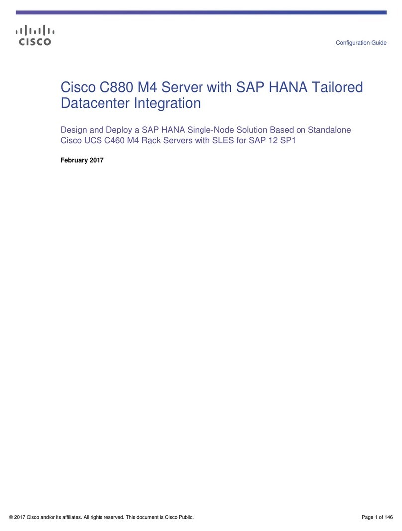 Cisco C880 M4 Configuration guide