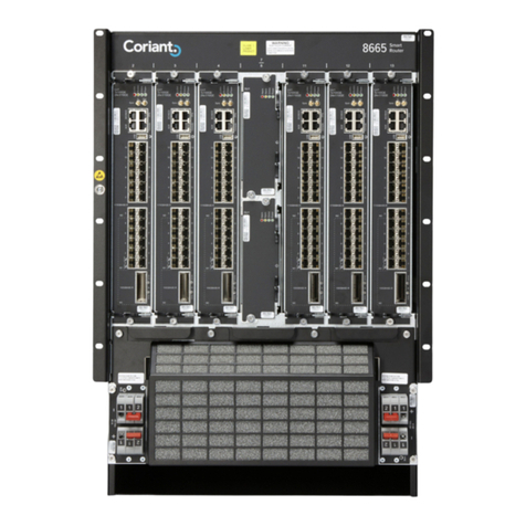 Coriant 8600 Reference manual